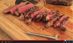 steak in pfanne | steak braten | steak medium